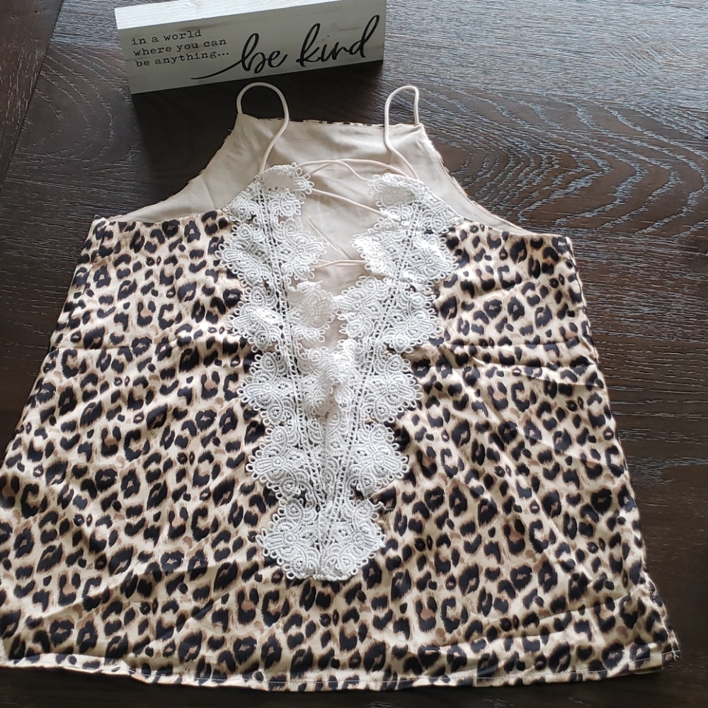 Leopard Tank Top